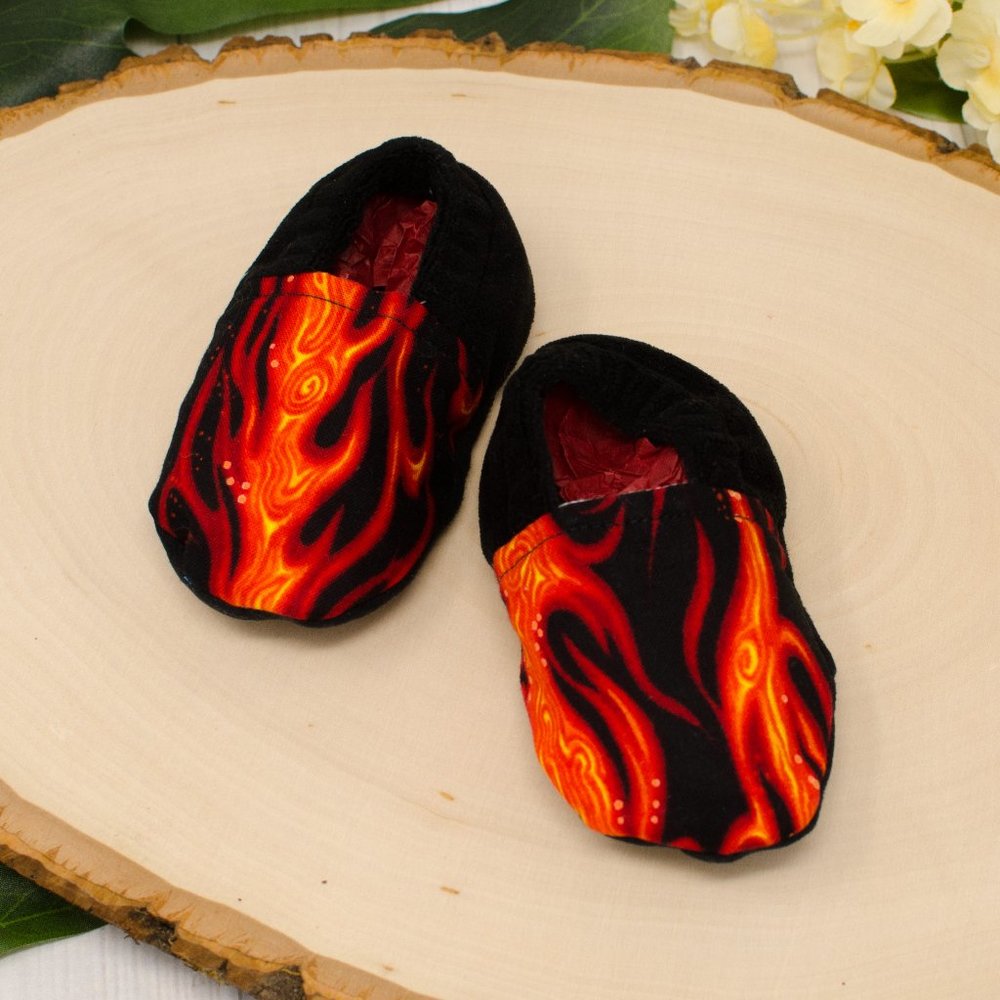 Flames Soft Sole Baby Shoes